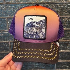 NEW Goorin Bros RATTLESNAKE - Trucker hat Toxic Snake Cap Goorin Brothers Snake